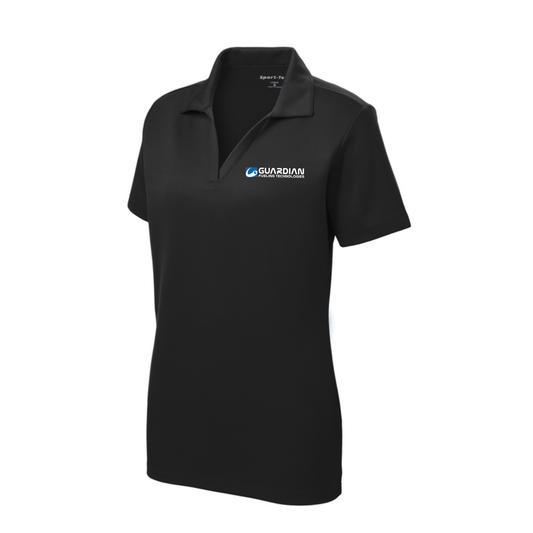 Guardian Ladies Racermesh Polo - Black